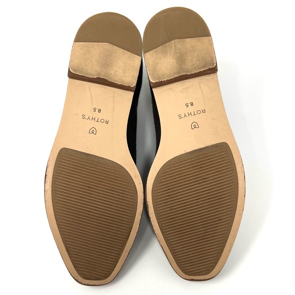 Rothy’s Coco Brown Merino Wool Blend Ankle Boots Booties Size 8.5 - Picture 8 of 10